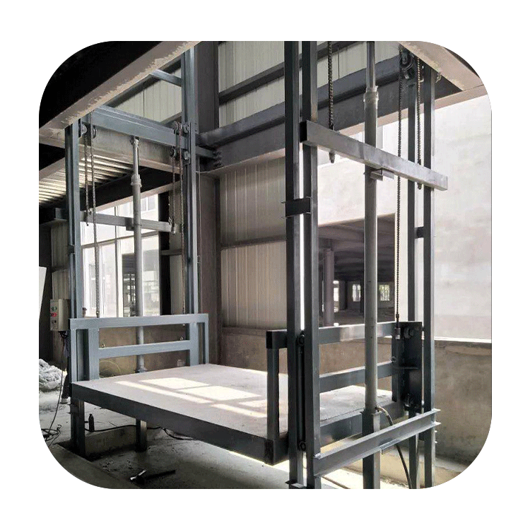 Hydraulic Enclosed/Exposed Freight Elevator Aerial Vertical Loading Platform for Warehouse