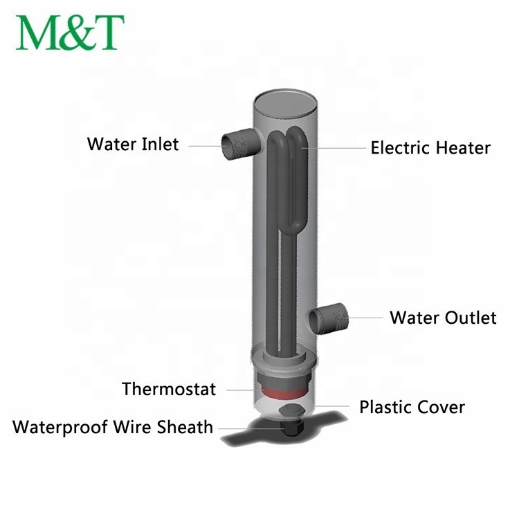 Custom mini instant geyser electric water heater small tank 1-5L backup heater for heat pump system