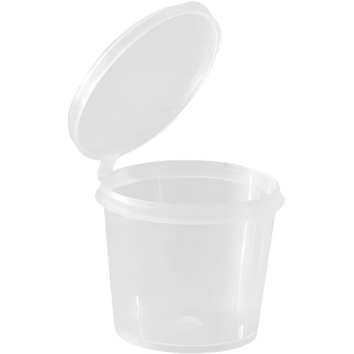 Malaysia Wholesales Sauce Container Plastic PP with Disposable Materials Clear Cups Dipping Sauce