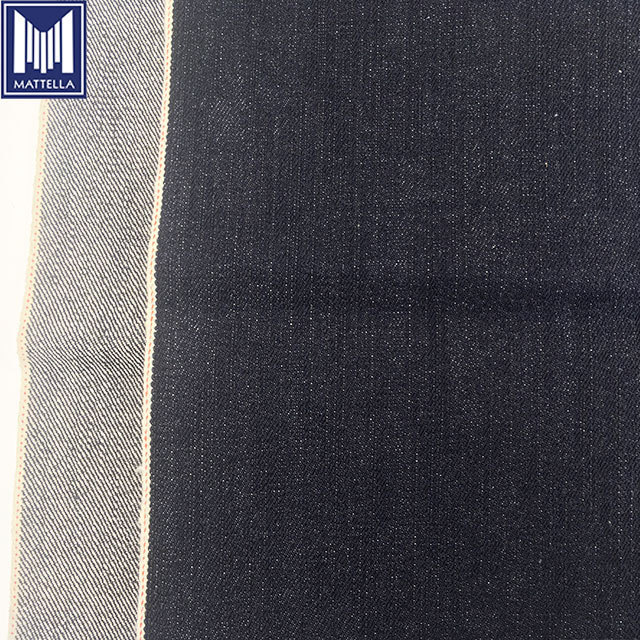 662802E wholesale rolls of 100% organic long staple cotton warp slub heavy 17oz selvedge denim fabric for man jeans jackets