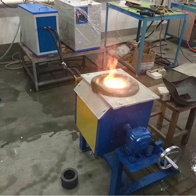 Made in China customized 250kg steel casting furnace aluminum copper steel iron induction melting furnace for steel casting