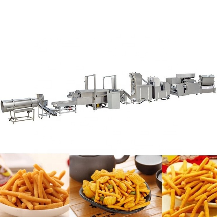 Automatic Corn Flake Processing Line Corn Coco Pops Breakfast Cereals Snacks Making Machinery