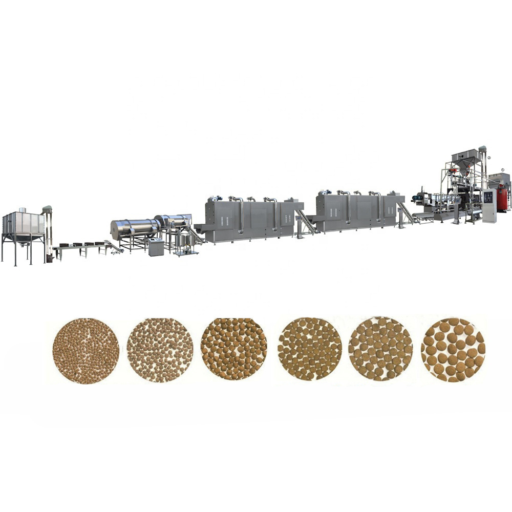 Floating Fish Feed Making Machine Aquatic Feed Processing Sinking Fish Feed Manufacturing Equipment