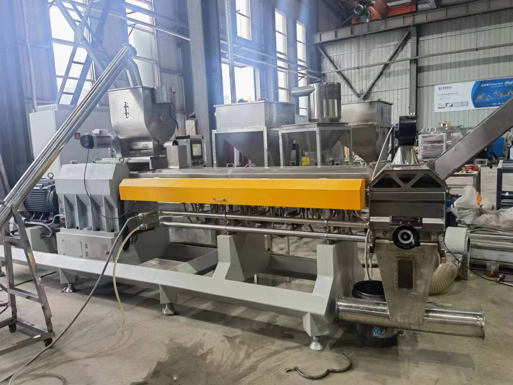 Puffed puppy Pet dog food feed extruder processing plant production line machinery equipment