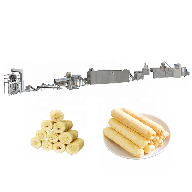 rice puff machine puff corn cheese puffs making machine produce in china