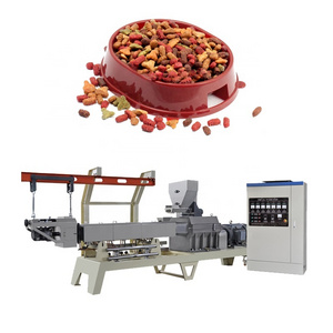 Dry wet pet food pellet processing making extruder machine dog food machine price dry cat food making machine