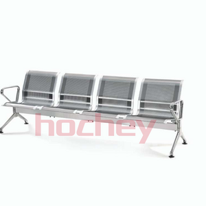 MT MEDICAL Metal Airport Public Seating Waiting Room Chair 5-seater Waiting Chair Waiting Area Stainless Steel 5 Years