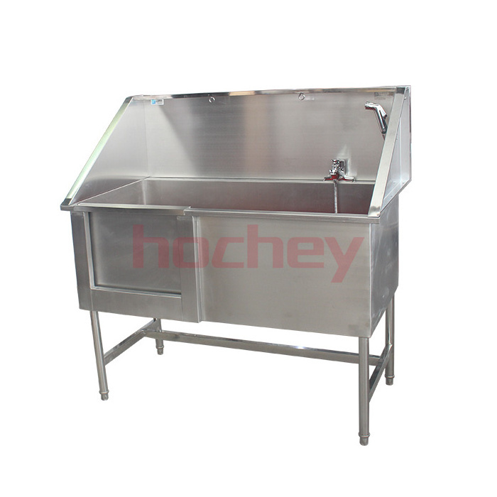 MT Medical Stainless Steel Pet Bath Dog Grooming Bath Tub Products