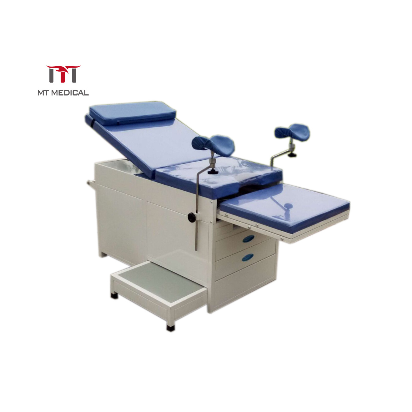 MT Medical ET-1exam table Adjustable Hospital Patient Examination delivery bed with drawers gyno exam table