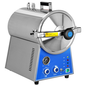 MT-MEDICAL Small Autoclave Portable Pressure Steam Sterilizer 18L Pressure Steam Sterilizer Electric Automatically Autoclave