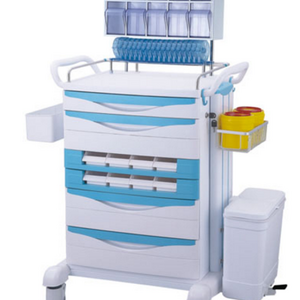 MT MEDICAL Used Mobile Adjustable Rolling Hospital Grade Laptop Carts On Wheels For Medical Offices