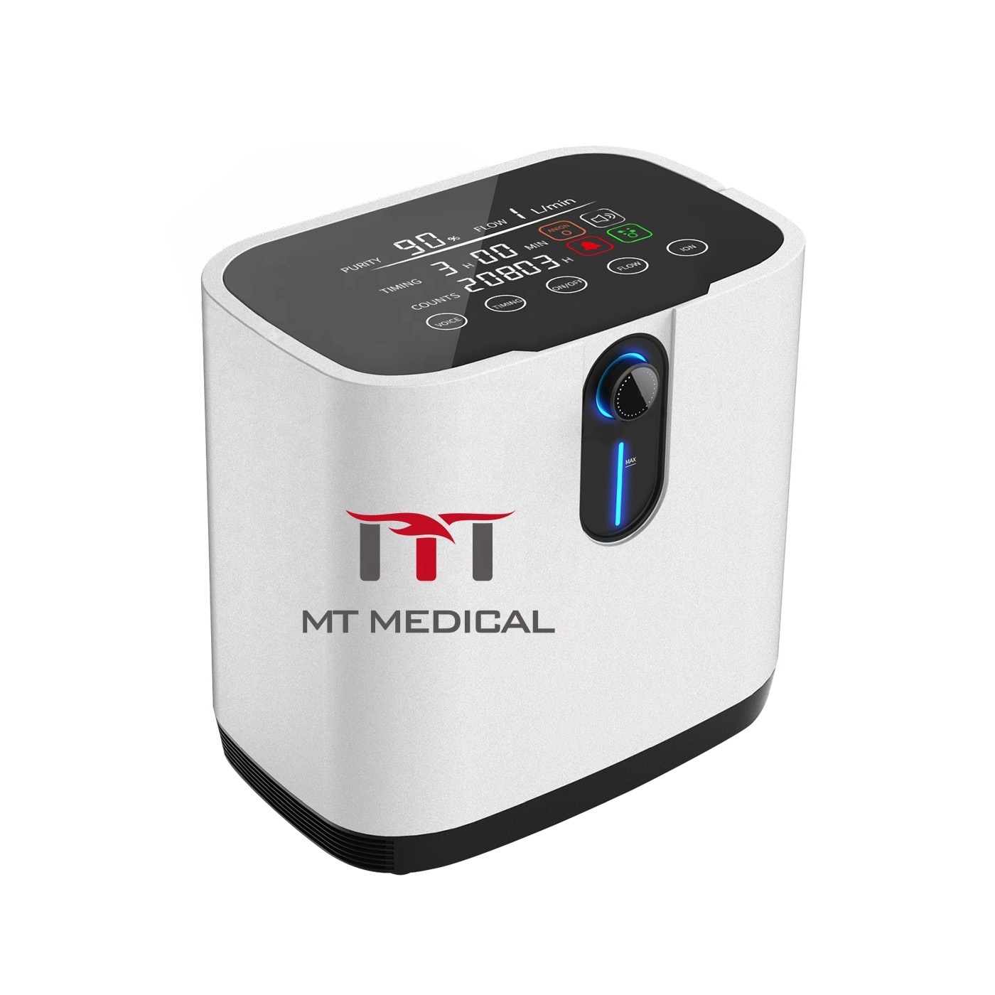 MT Medical Equipment Factory Price 1-7L Mobile Portable Mini 93% Oxygen Concentrator