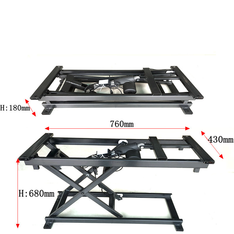 Top China Quality Iron Lift Mechanism Black Coating Tea Table Furniture Mechanism