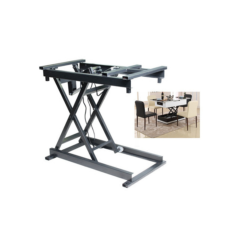 Top China Quality Iron Lift Mechanism Black Coating Tea Table Furniture Mechanism