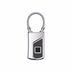 Mtoph 2024 Fingerprint Padlock Waterproof Smart Padlock Cabinet Lock Cabinet Lock Dormitory Anti-Theft Bag Luggage Lock