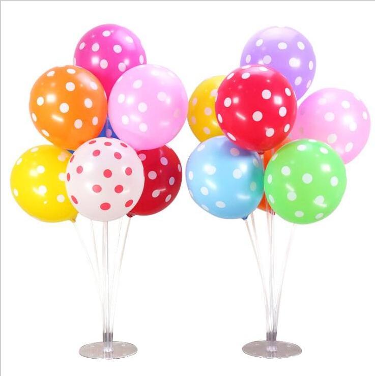 12 Inch Polka Latex Helium Balloons Clear Dot For Party Hot Air Balloon Price To Buy Baby Shower Valentine Balloons Decoration