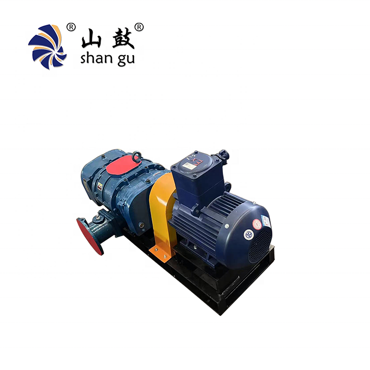 Low noise SHANGU Roots Blower RSR-50 Large capacity air supply small roots air blower Customized electr aeration blower