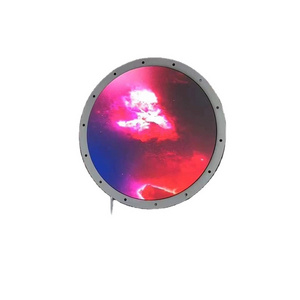 Outdoor Full Color HD Circle Advertising Video Logo Media Player Digital Signage SDK Circular Round Screen led display panels