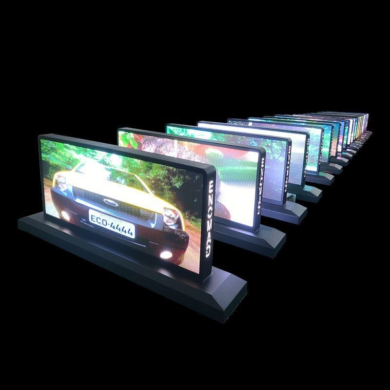 Car Roof Movable Advertising Billboard Wifi LED Display Screen Outdoor P2.5P3P5 taxi car top led display screen