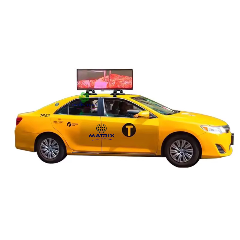 P2.5 Car Advertising LED Screen Taxi Top LED Display Digital Car Led Screen for advertising roof-mounted screen for car