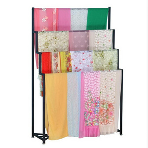 Custom Metal Hanging Rug Blanket Display Stand Rack For Sale