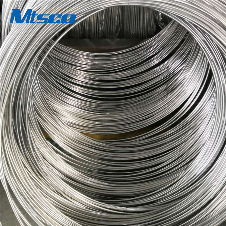 316l Welded Single Multi Core Stainless Steel Coiled Tubing For Instrument Down Well MT23