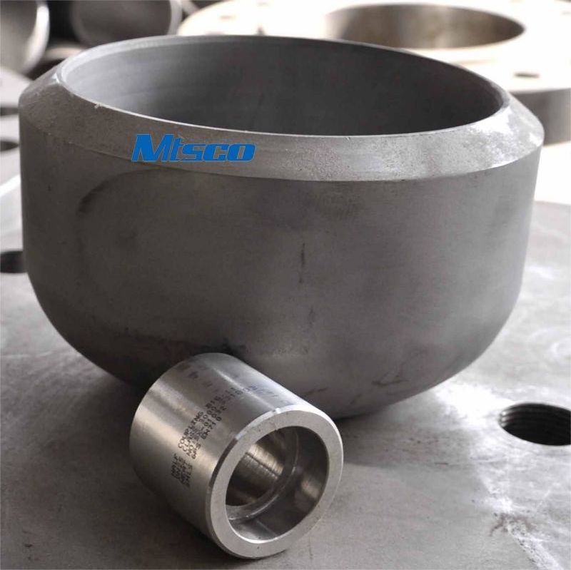 UNS32750 UNS32760 Stainless Steel Pipe Fitting 4 Inch SCH160S Butt Welded Cap