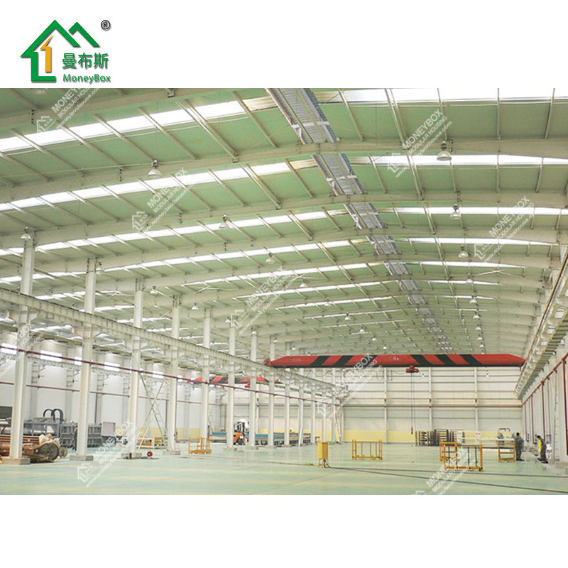 China supplier long-span steel structure framework building