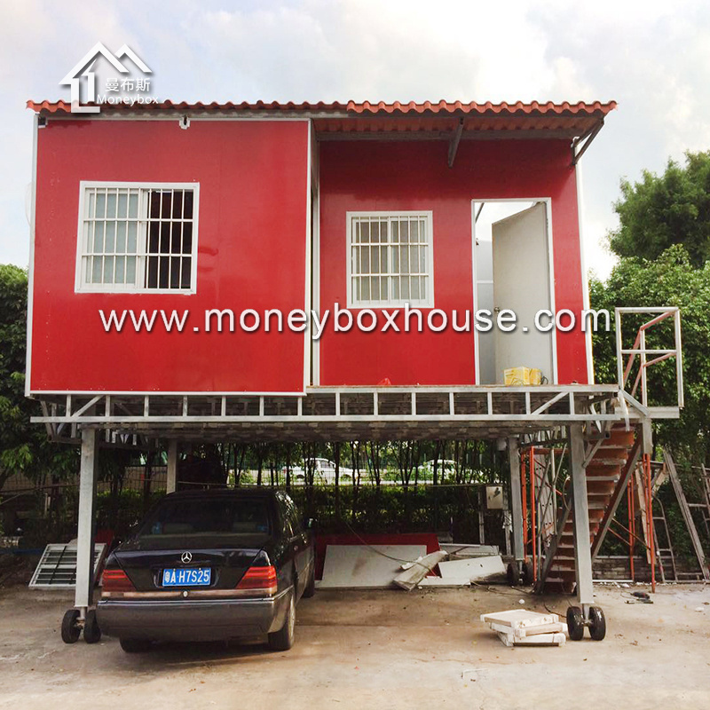 Durable iron sheet houses, metal garden shed /iron structure houses for Japan