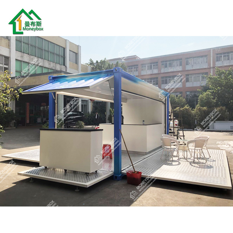 Mobile container restaurant/container bar/prefabricated bar