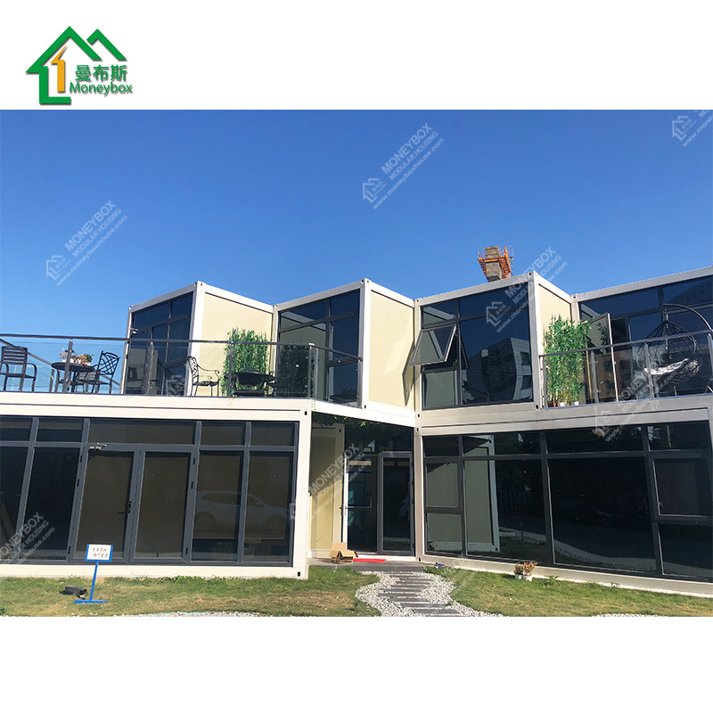 Luxury 20ft prefabricated shipping stackable prefab container homes for sale used