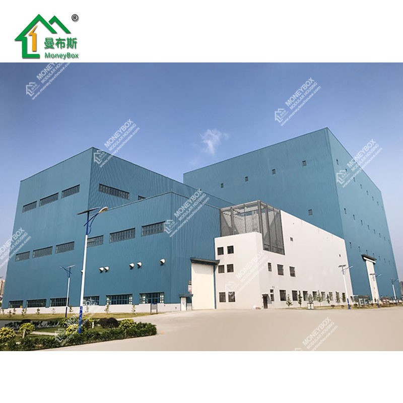 Guangzhou Moneybox steel structure prefabricated steel structure building steel structure manufacturers