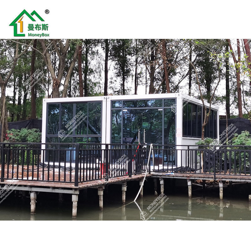 Portable house container with bathroom,prefab modular container prefabricated house with balcony