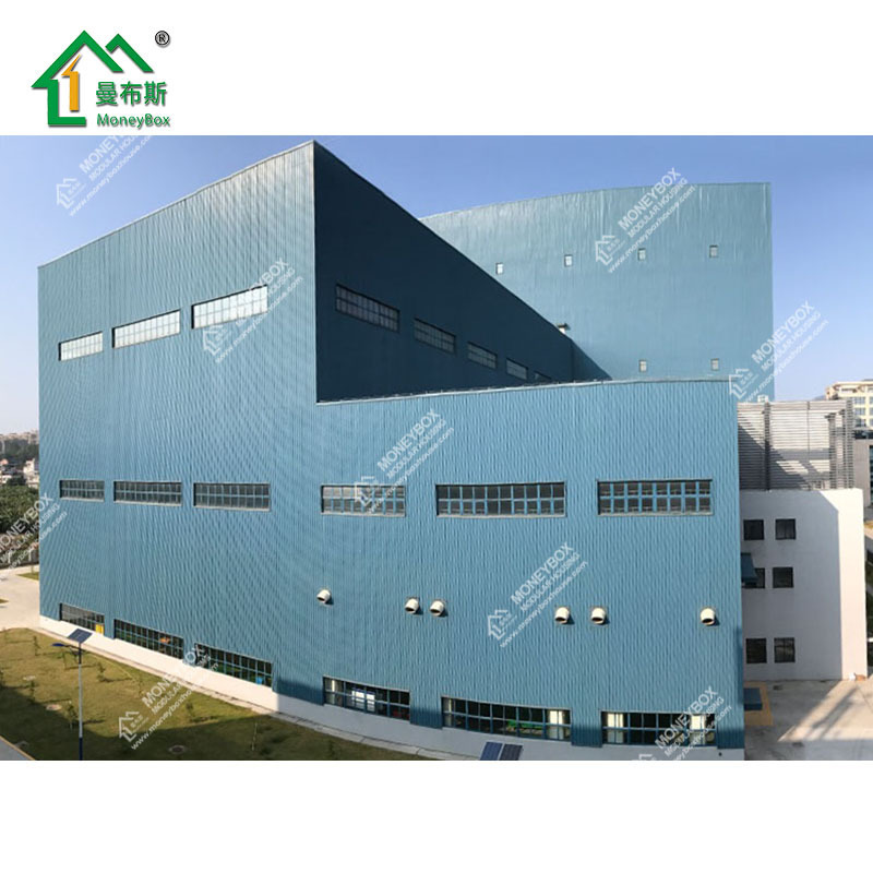 Guangzhou Moneybox steel structure prefabricated steel structure building steel structure manufacturers