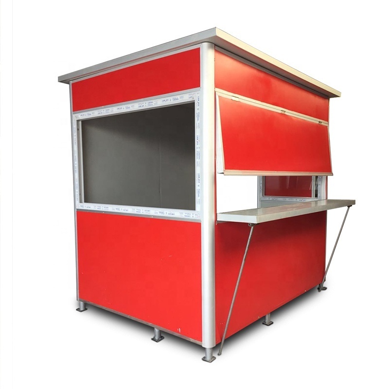 New product cheap modular pop up portable outdoor mobile ticket booth for sale