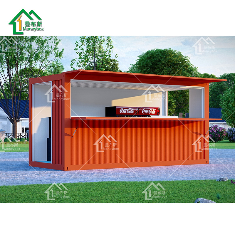 modular shipping container prefabrik mobile restaurant for sale