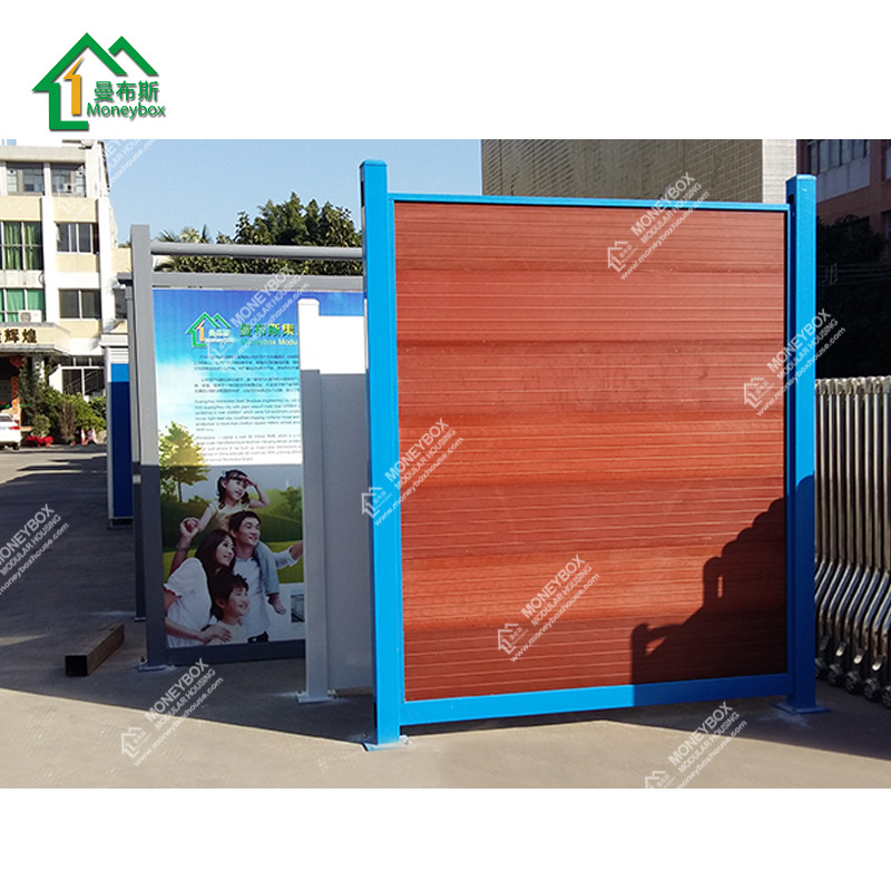 2024 hot sale construction modern steel fence design philippines privacy fence