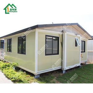 20ft 30ft 40ft foldable house container expandable container house 3 bedroom pop up container house