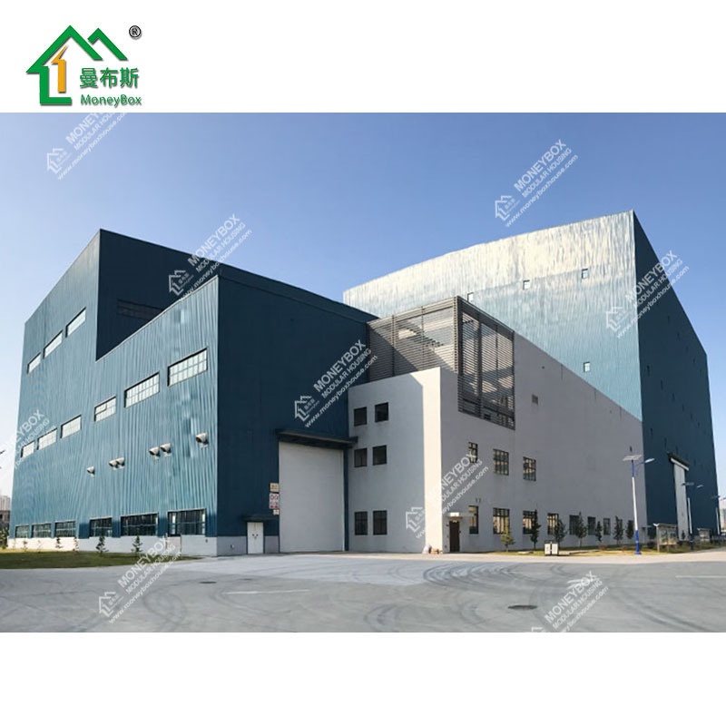 Guangzhou Moneybox steel structure prefabricated steel structure building steel structure manufacturers