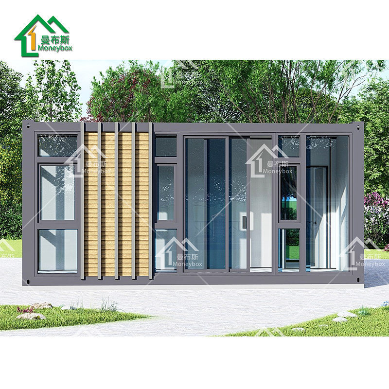 Outdoor portable modular prefab container exhibition meeting room