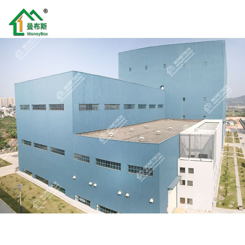 Guangzhou Moneybox steel structure prefabricated steel structure building steel structure manufacturers