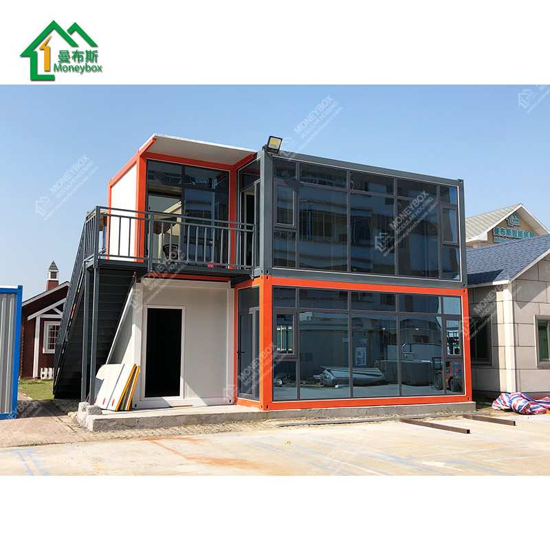 Luxury 20ft prefabricated shipping stackable prefab container homes for sale used