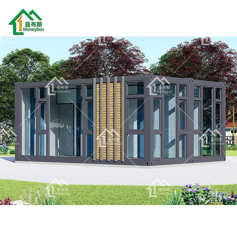 Outdoor portable modular prefab container exhibition meeting room