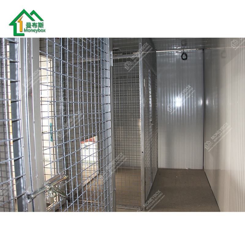 Mobile outdoor large prefab confortable container cats dogs pet carrier house