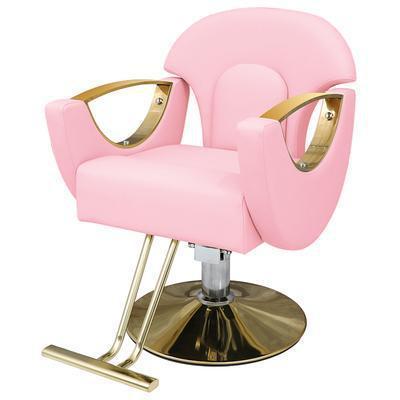 Best Selling Items Headrest For Barber Chairs Body Relax Hot Pink Salon Chair