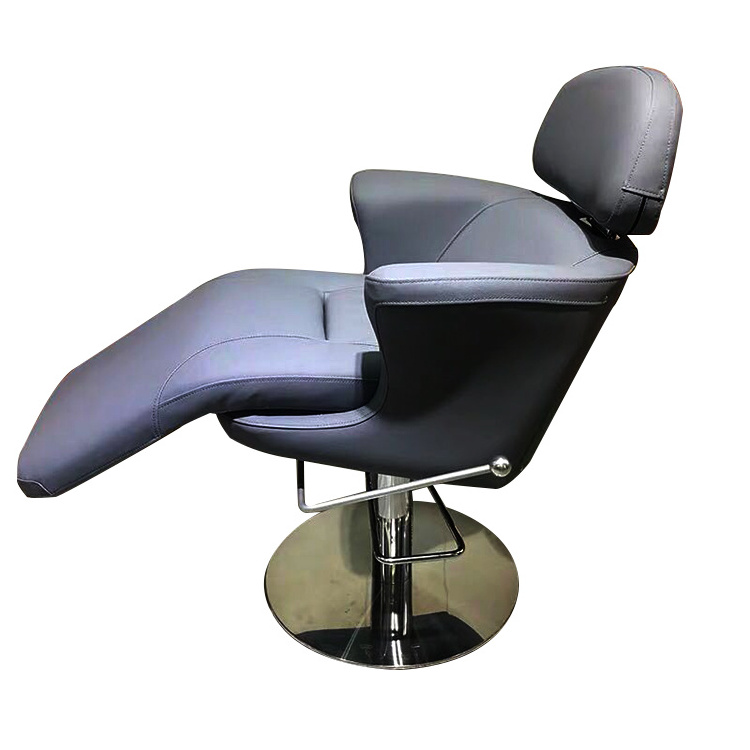 purple wholesale barber reclining stylist beauty salon equipment chair