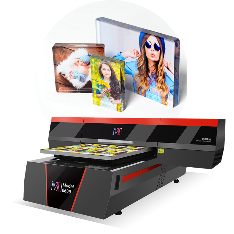 MT MTuTech UV Flatbed printer MT-UV6090pro small format wood metal glass acrylic printing machine