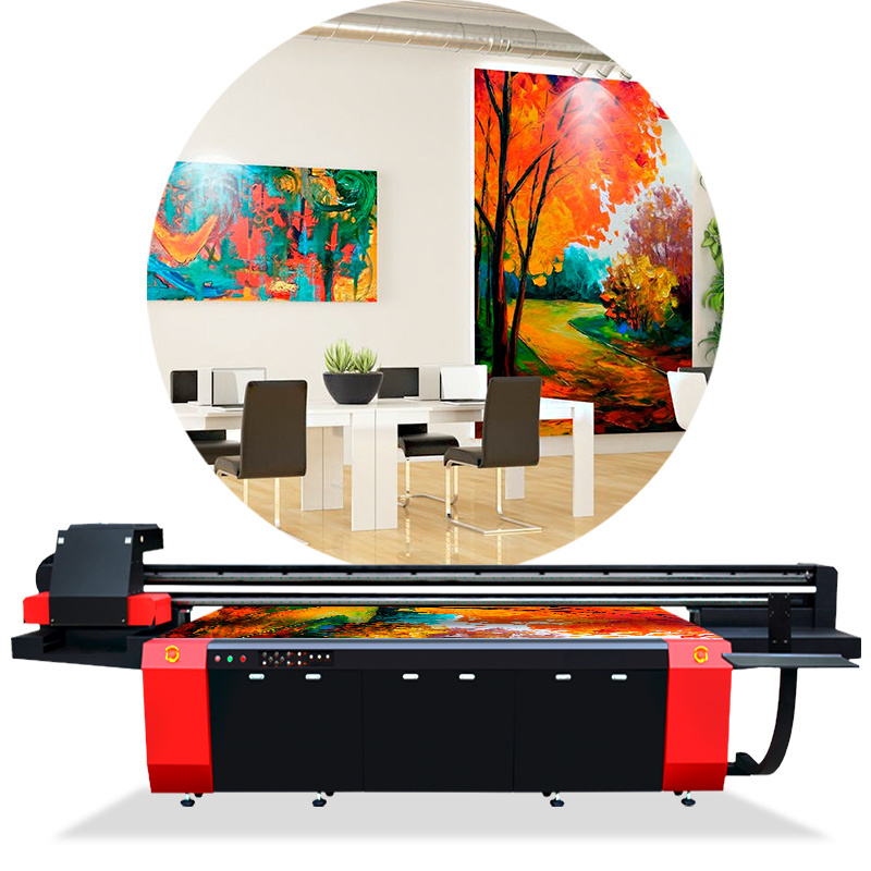 MT High Productivity Inkjet Flatbed UV Printer Large Format UV Printer Machine UV 3220 Printing Machine on Plastic Wood Glass