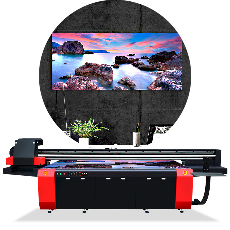 MT High Productivity Inkjet Flatbed UV Printer Large Format UV Printer Machine UV 3220 Printing Machine on Plastic Wood Glass