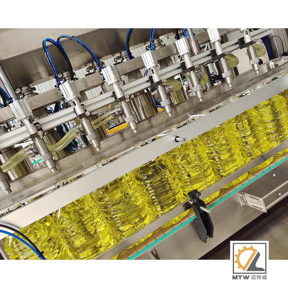 MTW fully automatic liquid fill cooking olive oil bottling machines